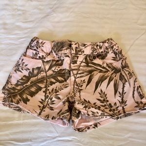 Gap Patterned Denim Shorts